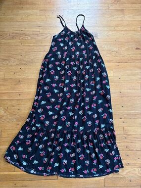 Floral spaghetti strap dress woman’s small